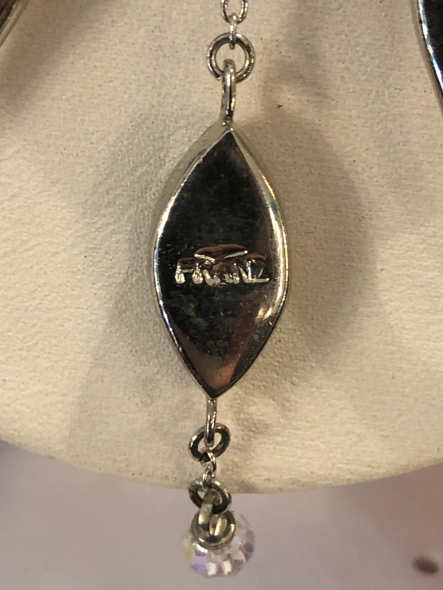 Butterfly Multicolor Necklace with Porcelain Beads and Ribbon