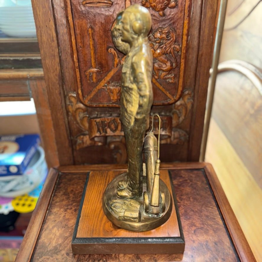 Antique Wooden Bird Cage