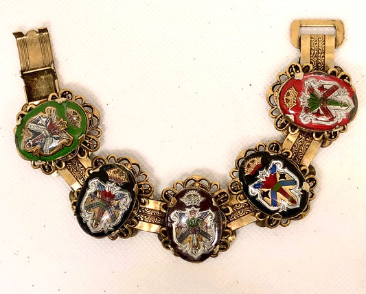 Crests Rare Antique Bracelet