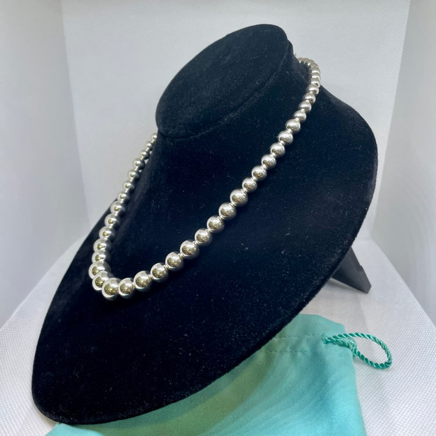 Tiffany & Co. Sterling Pearls Necklace