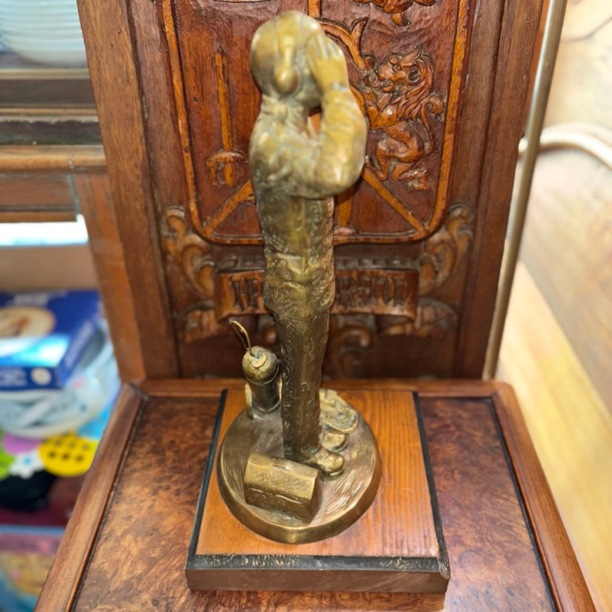 Antique Wooden Bird Cage