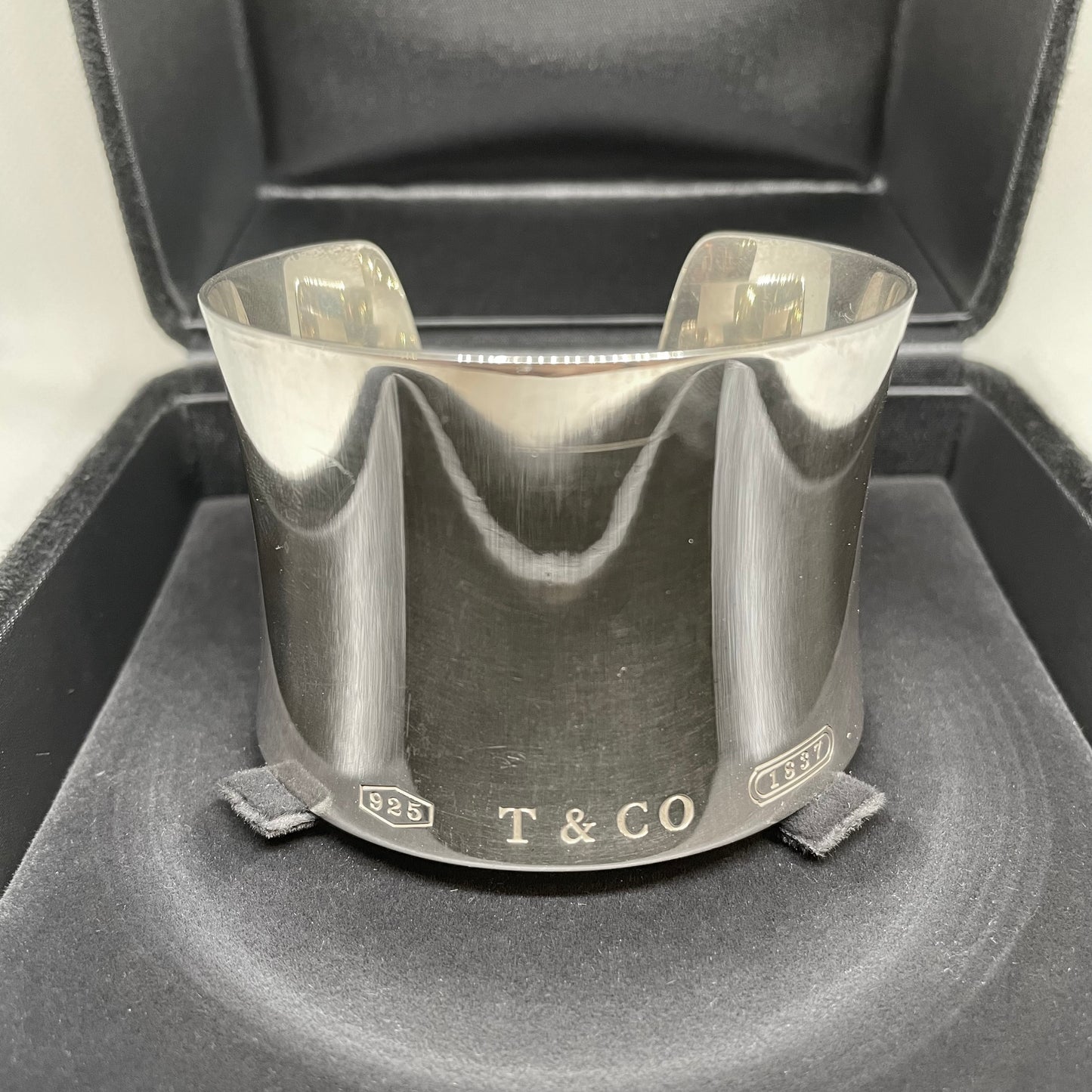 Tiffany & Co. 1837 Sterling Cuff (Comes with original case and Tiffany Box)