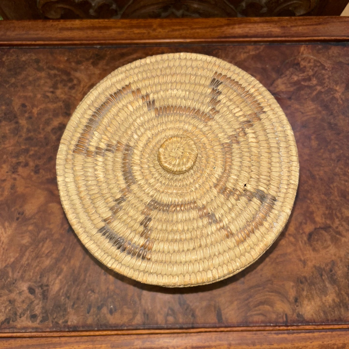 Vintage Tribal Papago Pima Native American Indian Basket