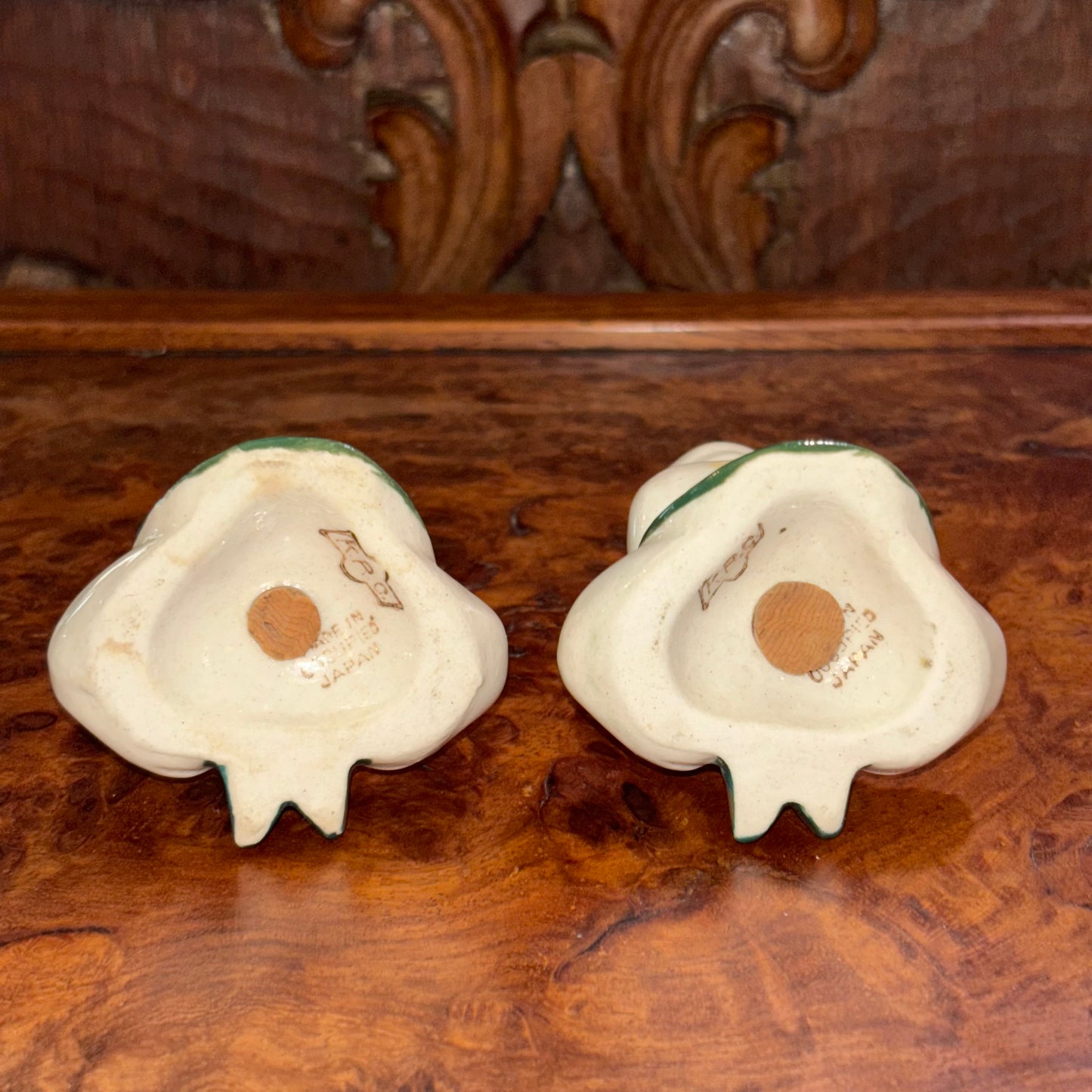 Vintage Ceramic Blackamoor Genie Sultan Salt & Pepper Shaker Set - Made in Japan